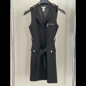 Never Worn- Black Zipper Dress